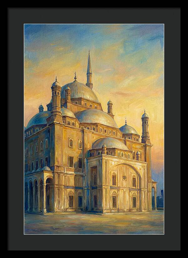 Historic Mosque At Dusk