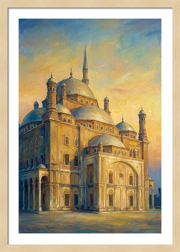 Historic Mosque At Dusk