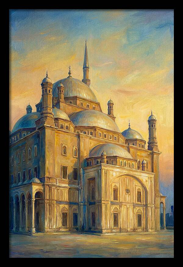 Historic Mosque At Dusk