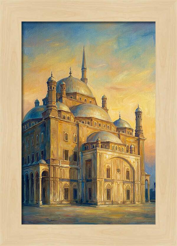 Historic Mosque At Dusk