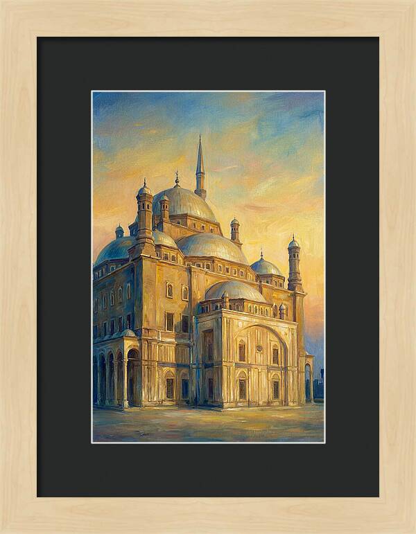 Historic Mosque At Dusk