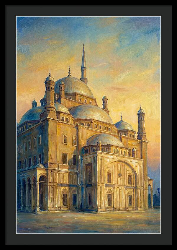 Historic Mosque At Dusk