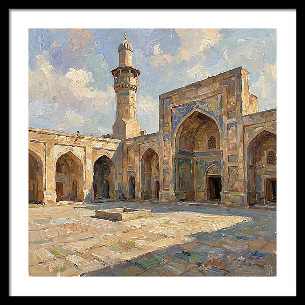 Historic Mosque Courtyard