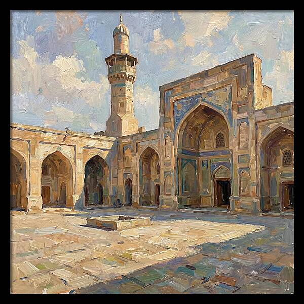 Historic Mosque Courtyard