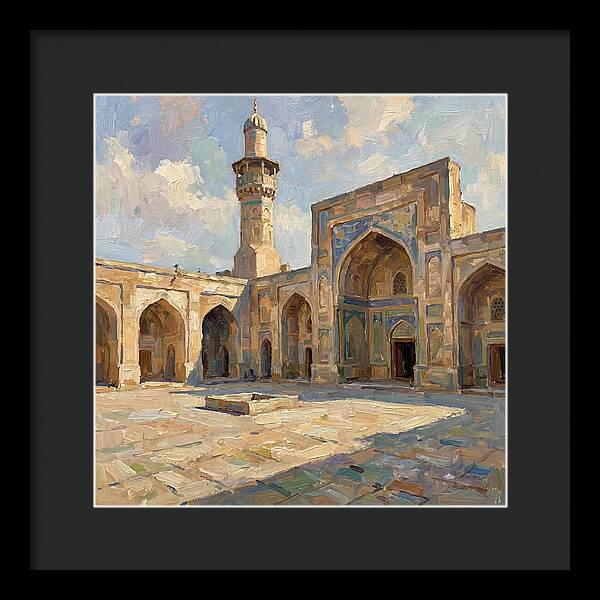 Historic Mosque Courtyard