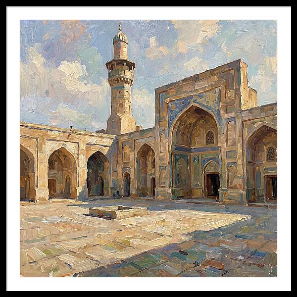 Historic Mosque Courtyard