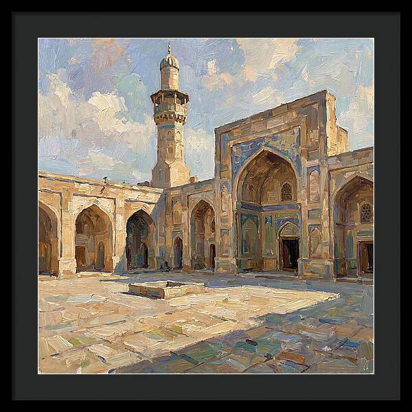 Historic Mosque Courtyard