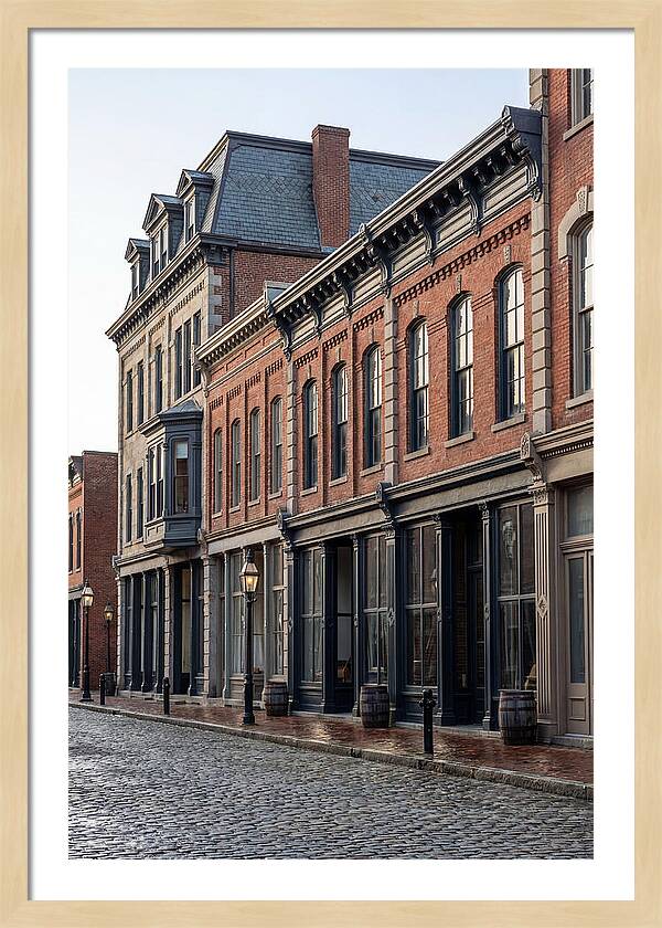 Historic Storefronts Of Virginia City