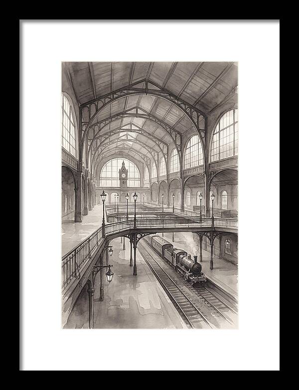 Historic Train Station Interior