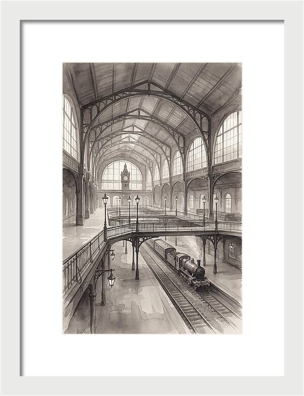 Historic Train Station Interior