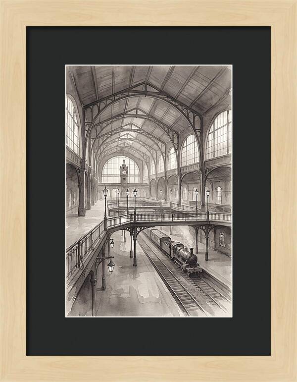 Historic Train Station Interior