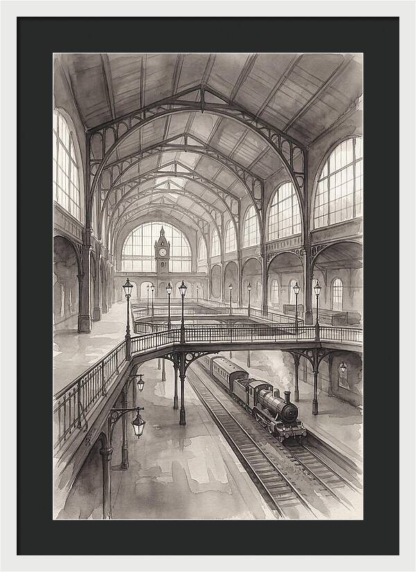 Historic Train Station Interior