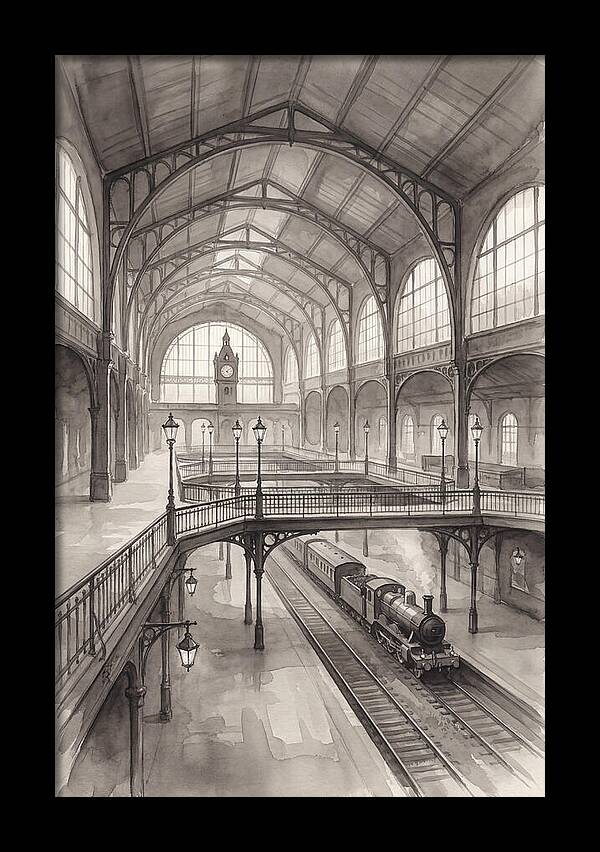 Historic Train Station Interior