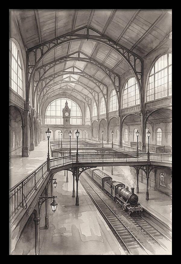 Historic Train Station Interior