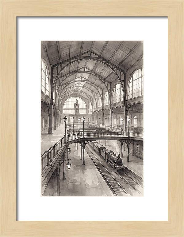 Historic Train Station Interior