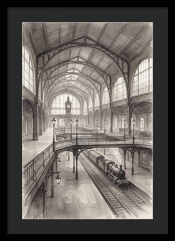 Historic Train Station Interior