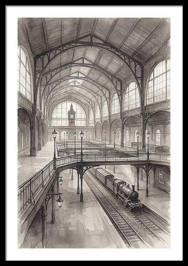 Historic Train Station Interior