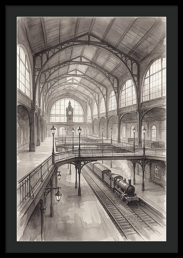 Historic Train Station Interior