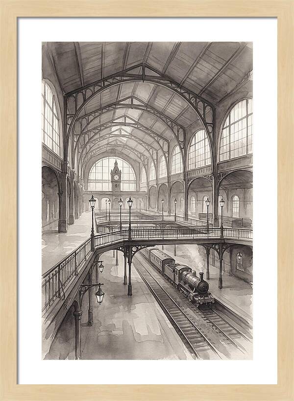Historic Train Station Interior