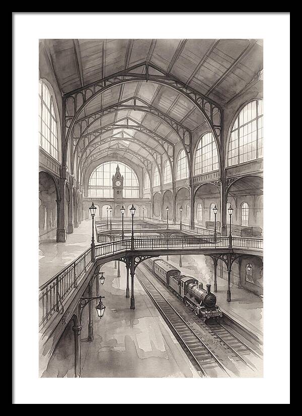 Historic Train Station Interior