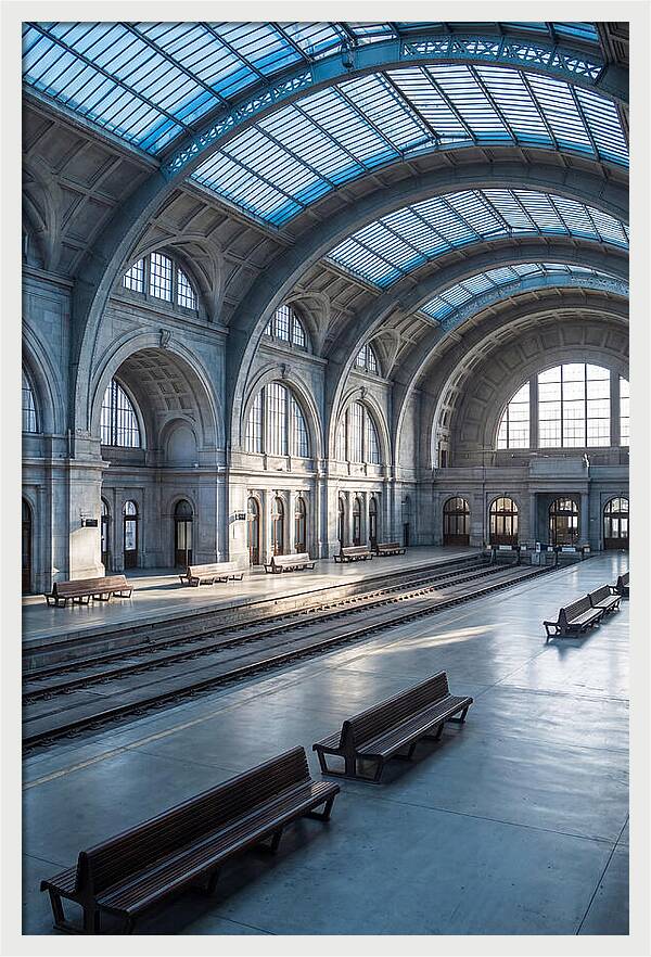 Historic Train Station Interior