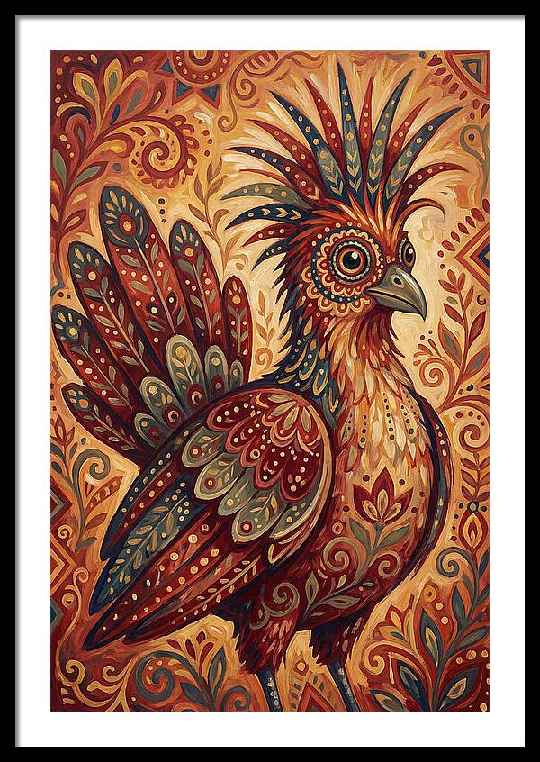 Hoatzin Folk Art