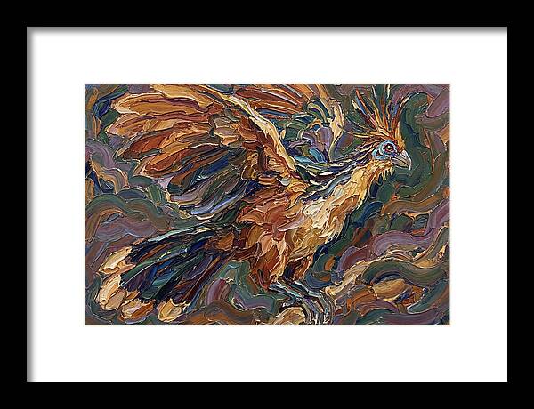 Hoatzin In Flight