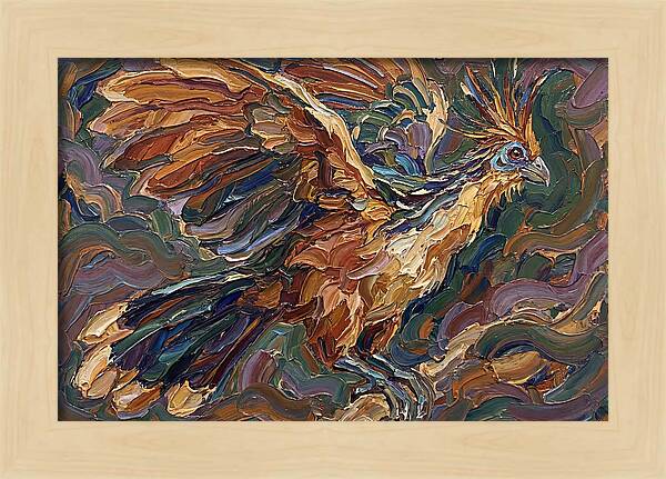Hoatzin In Flight