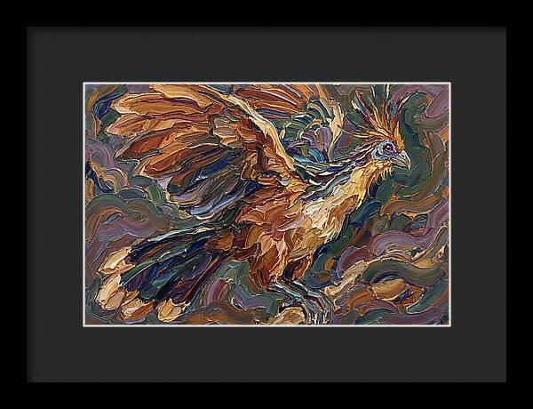 Hoatzin In Flight