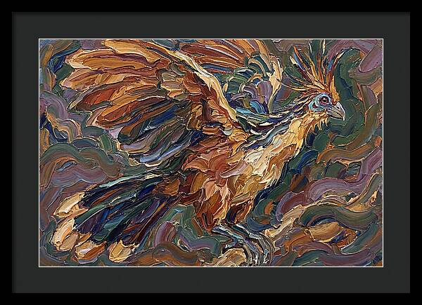 Hoatzin In Flight