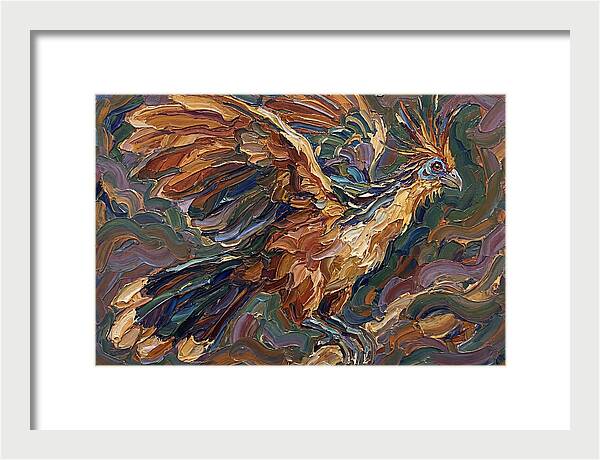 Hoatzin In Flight