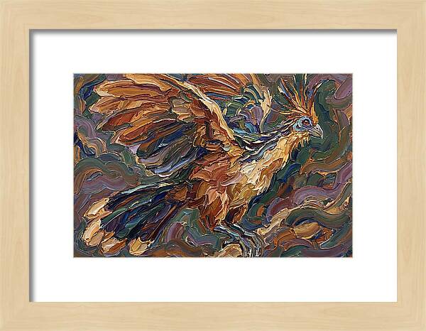 Hoatzin In Flight