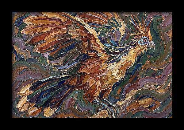 Hoatzin In Flight