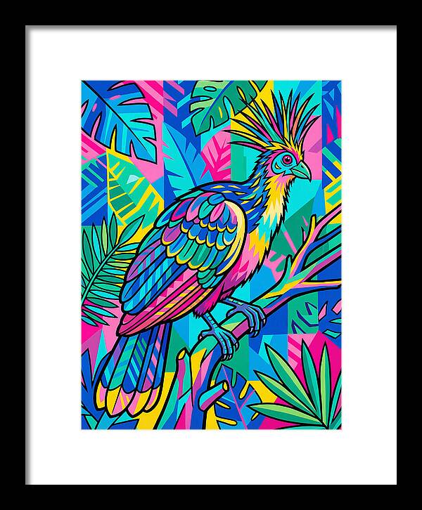 Hoatzin In Vibrant Colors
