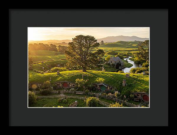 Hobbiton At Golden Hour