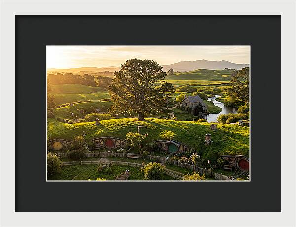 Hobbiton At Golden Hour