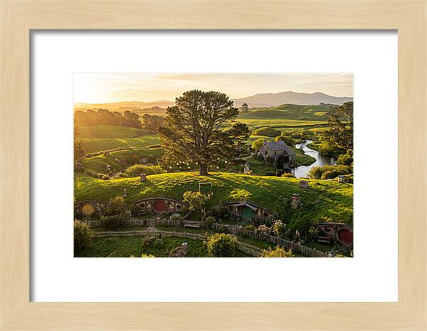 Hobbiton At Golden Hour