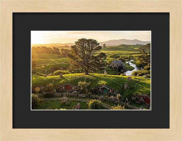 Hobbiton At Golden Hour