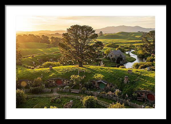 Hobbiton At Golden Hour
