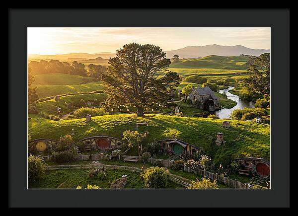Hobbiton At Golden Hour