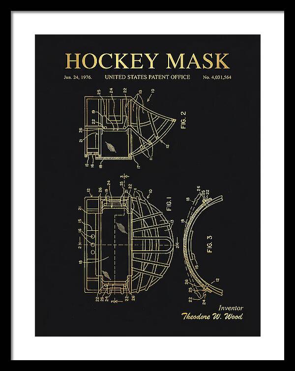 Hockey Mask Gold Patent Us4031564a