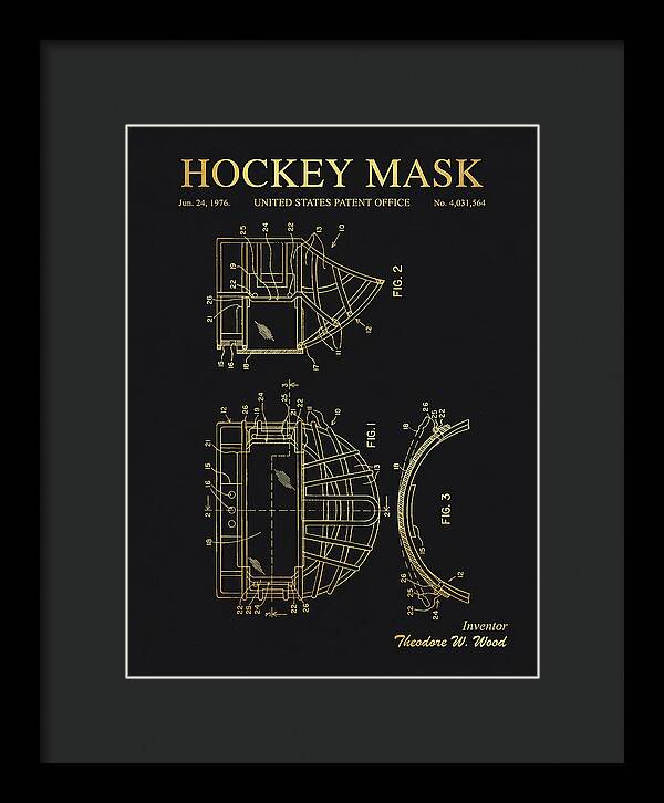 Hockey Mask Gold Patent Us4031564a