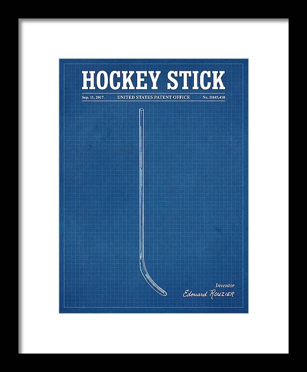 Hockey Stick Blueprint Patent Usd845410s1