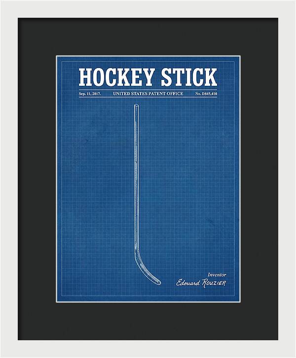 Hockey Stick Blueprint Patent Usd845410s1