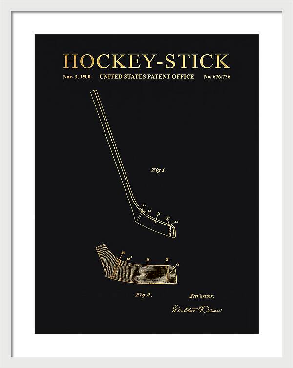 Hockey Stick Gold Patent Us676736a