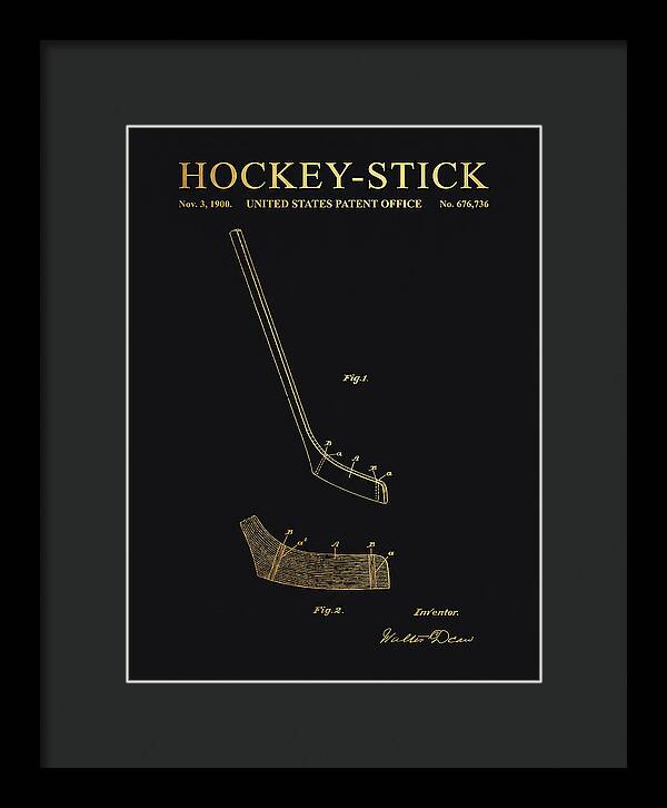 Hockey Stick Gold Patent Us676736a