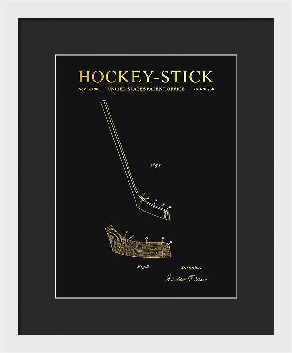 Hockey Stick Gold Patent Us676736a