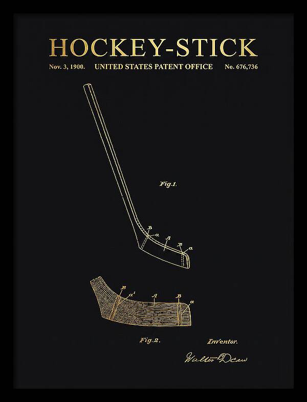 Hockey Stick Gold Patent Us676736a