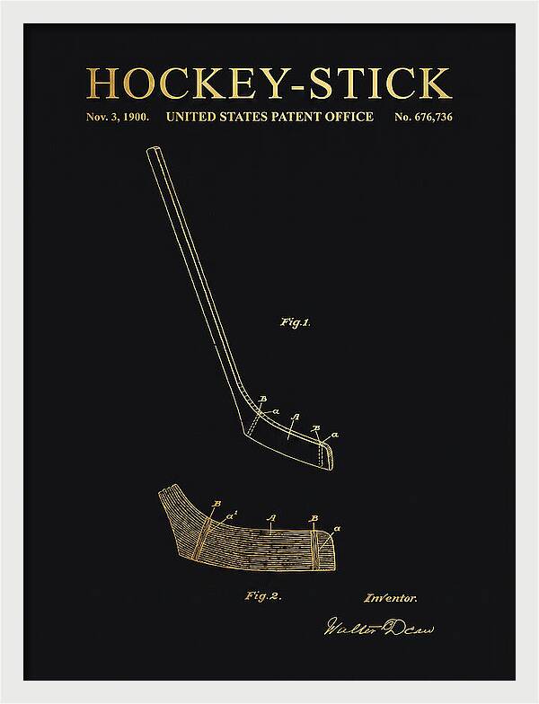Hockey Stick Gold Patent Us676736a
