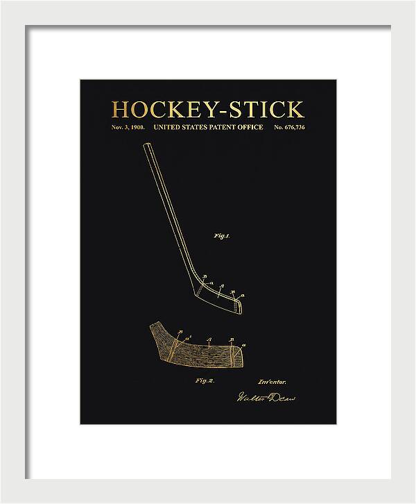 Hockey Stick Gold Patent Us676736a